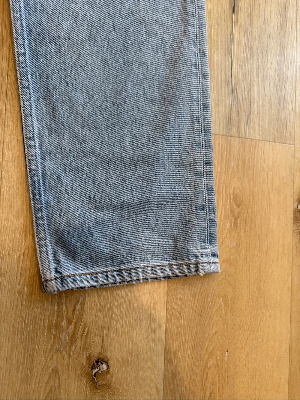 Vintage Levi's 501XX Made in USA 555 Valencia St 2001 Red Tag 35x34 Fit W33 L30
